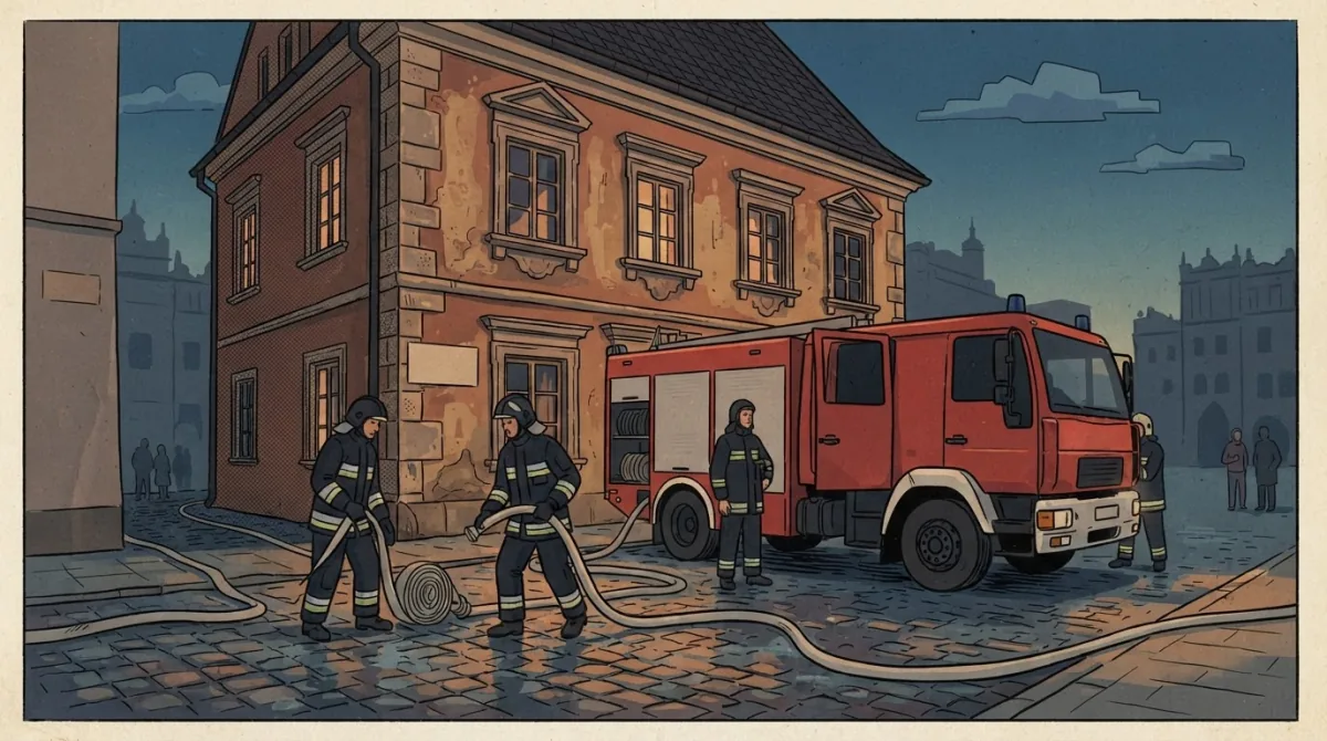 Krakowscy strażacy: 20 interwencji w dobie