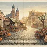 Jesienne smaki na krakowskich targowiskach